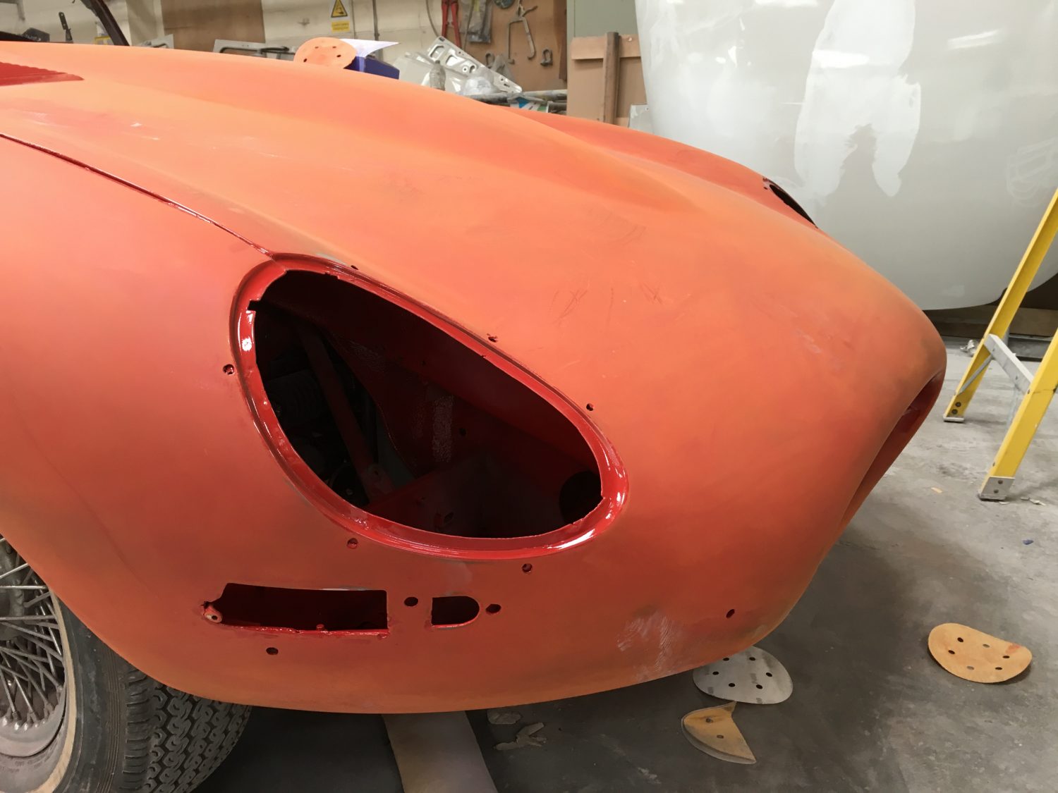 Ready for top coat... Bridge Classic Cars