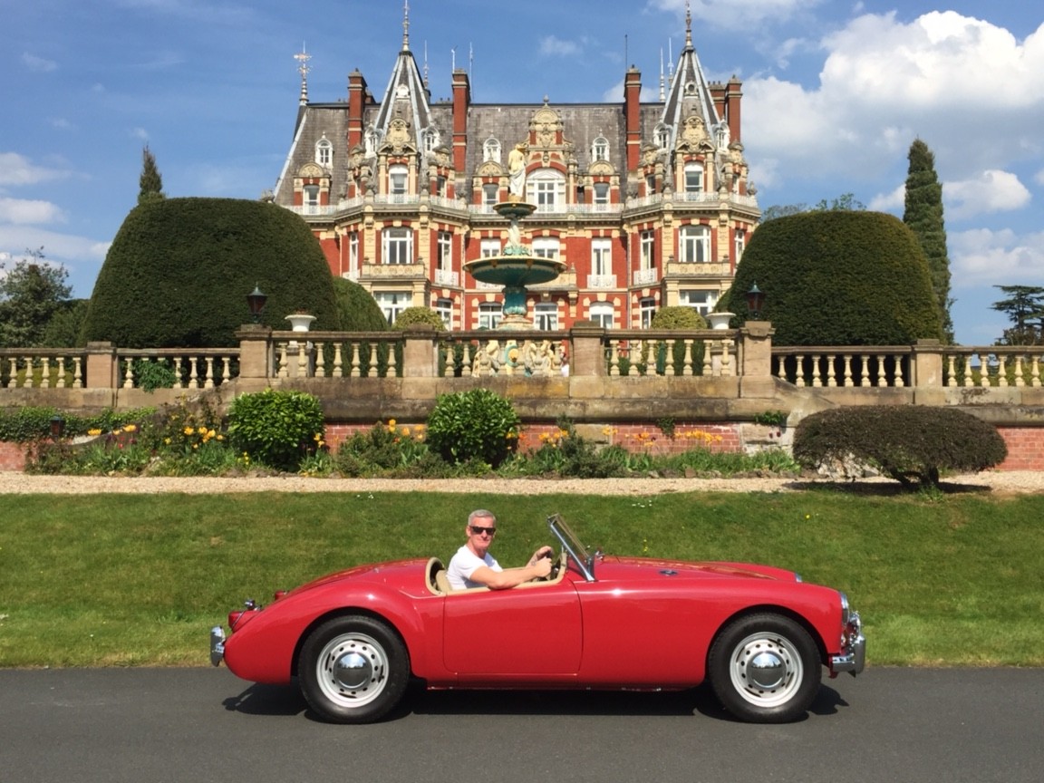 1957 MGA Chateau Impney Droitwich