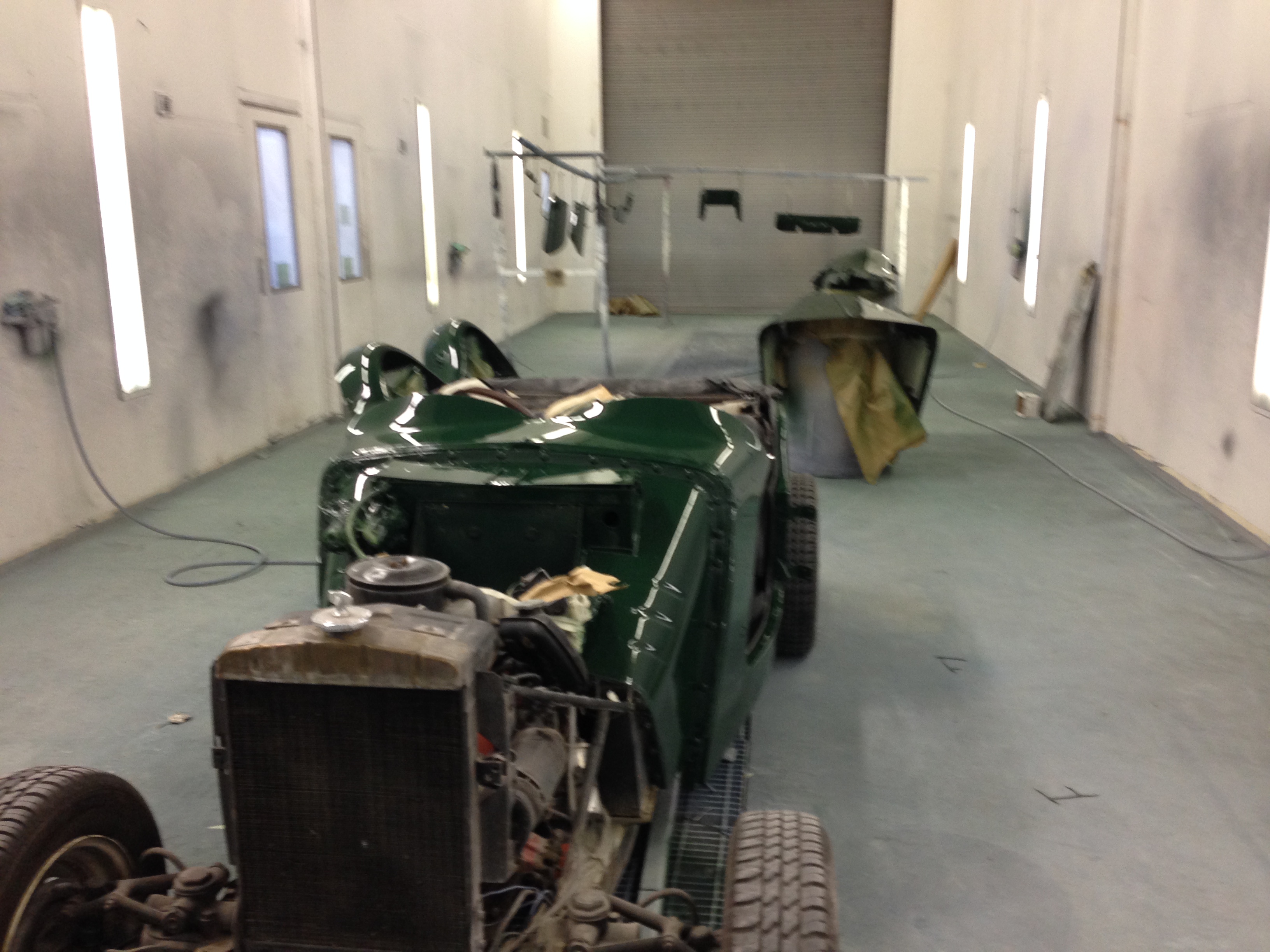 1951 MGTD Competition Stripped and Painted