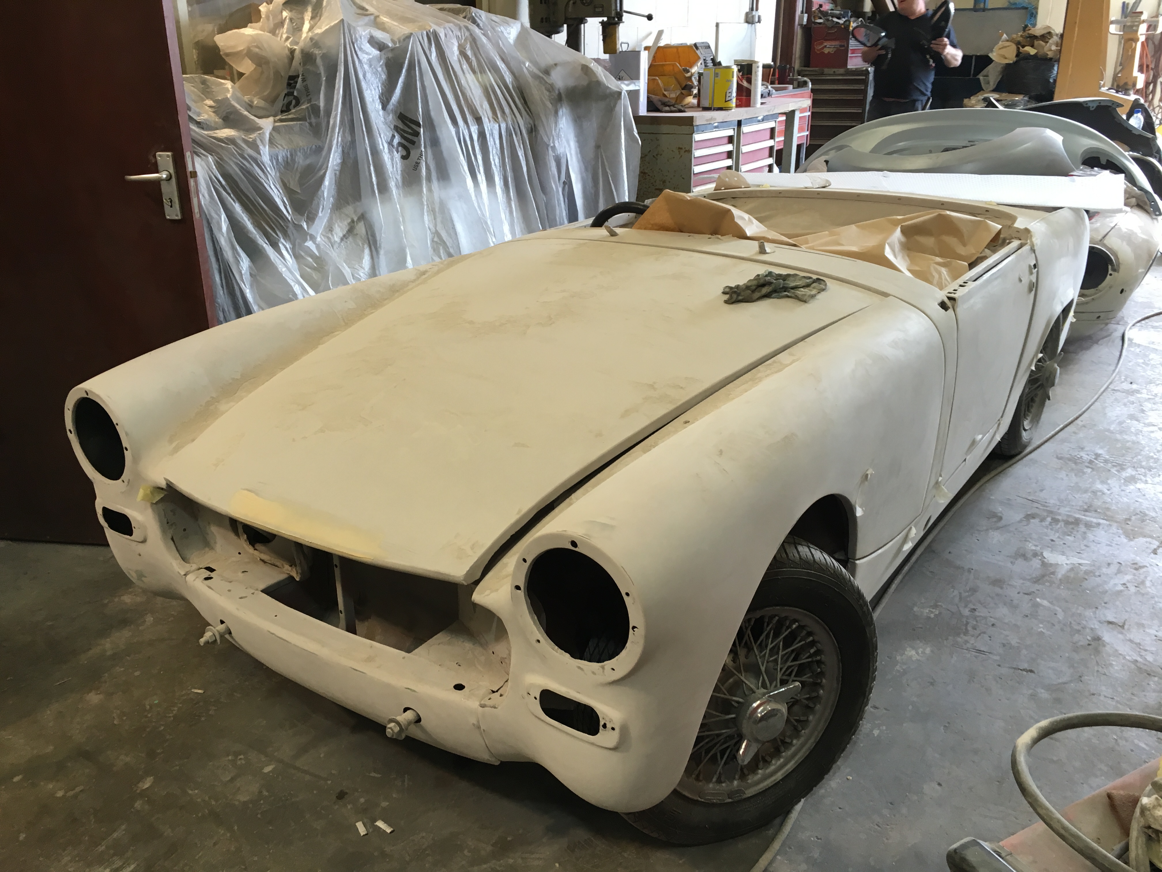 1966 MG Midget Ready For Paint