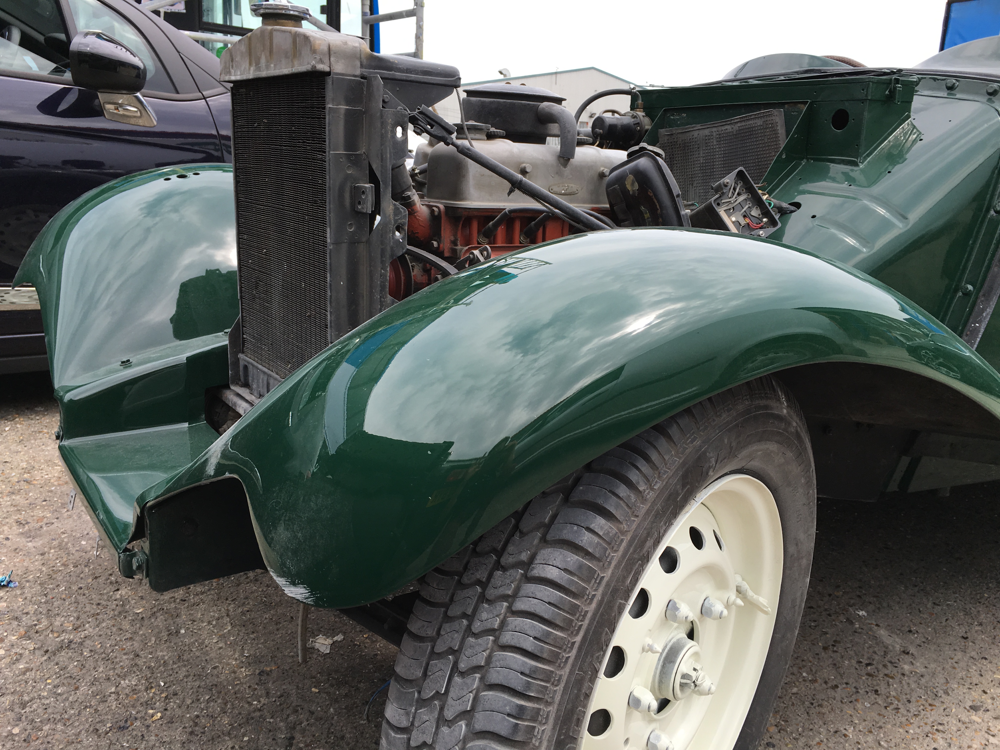 1951 MG TD Competition Respray