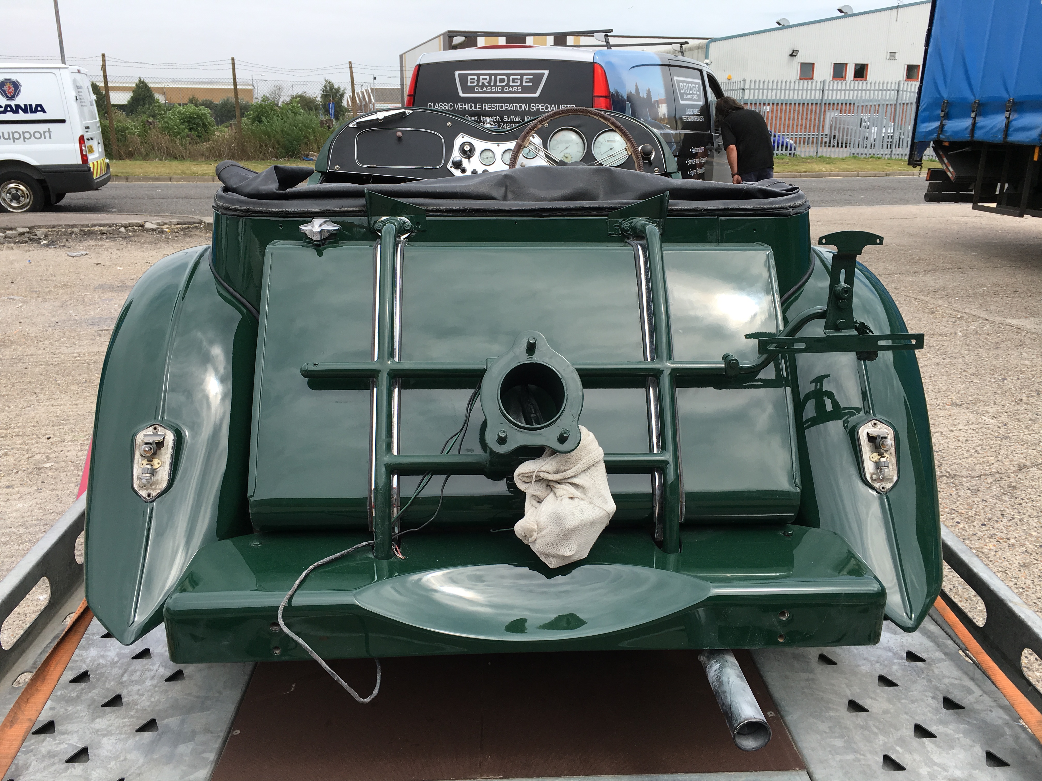 1951 MG TD Competition Respray