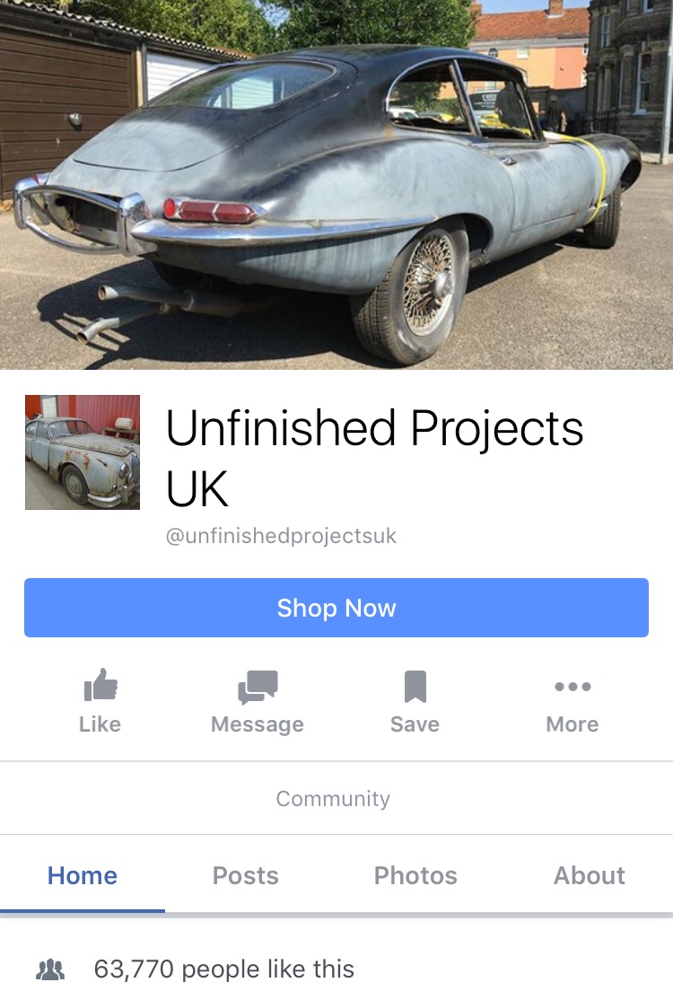 Unfinished Projects UK