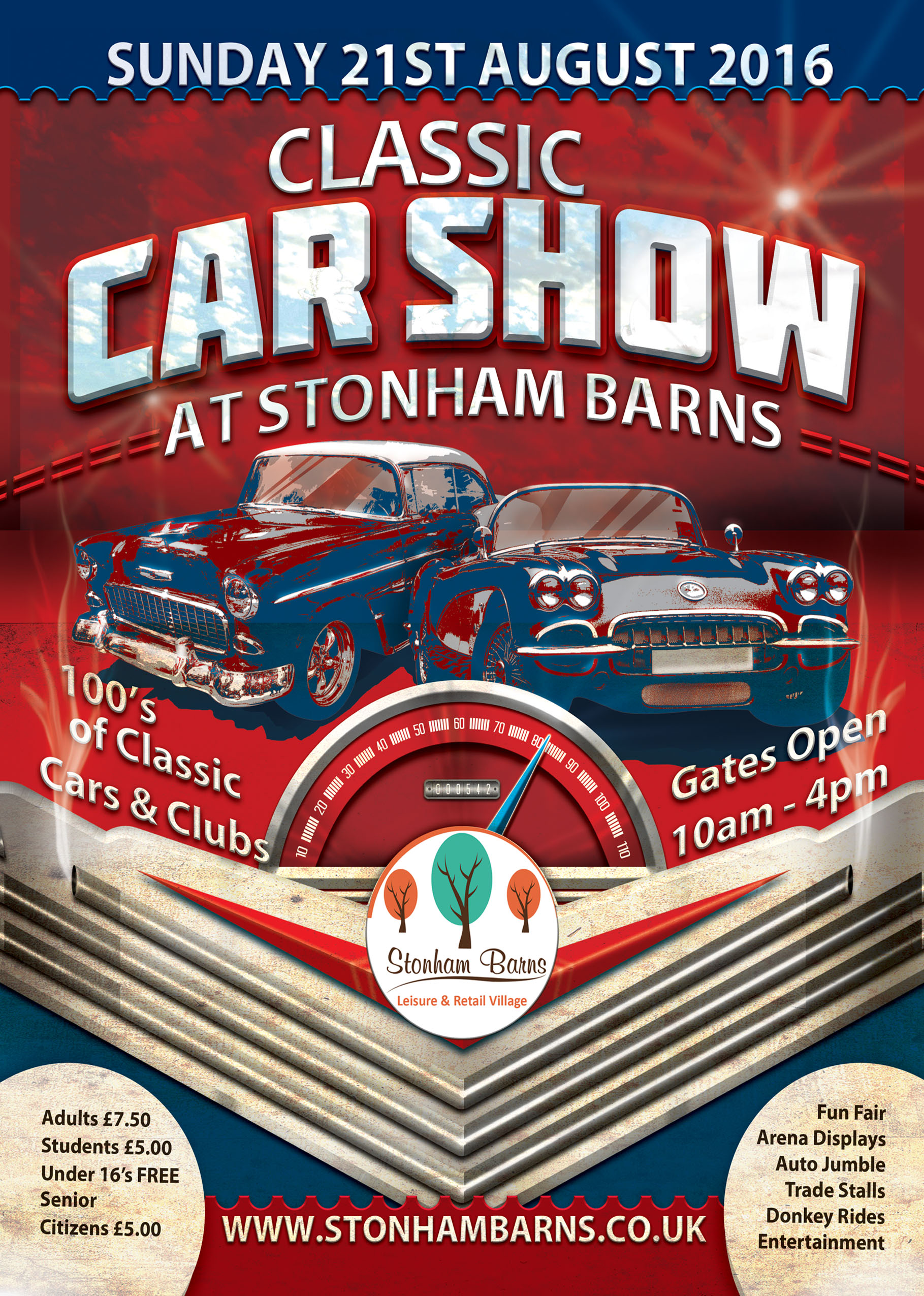 Stonham Barns Classic Car Show 2016