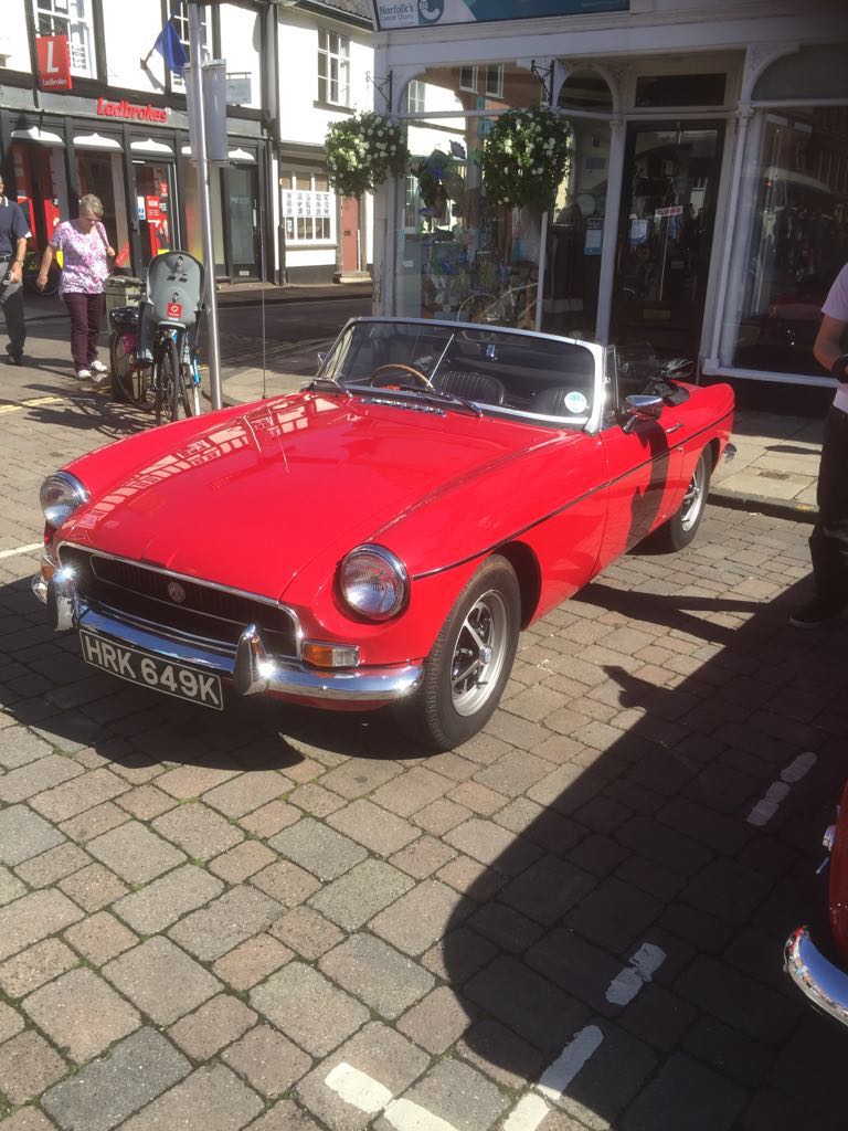 Wymondham Vintage Day Bridge Classic Cars