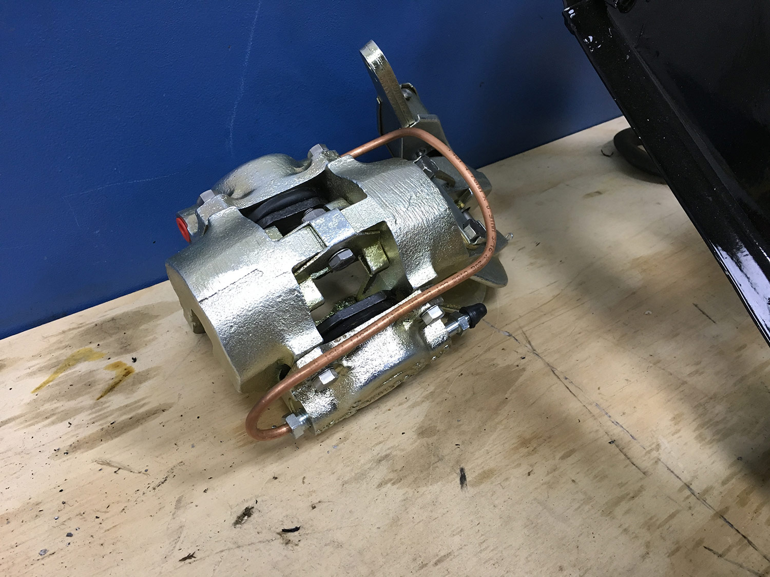 Rebuilding the rear cradle assembly Bridge Classic Cars