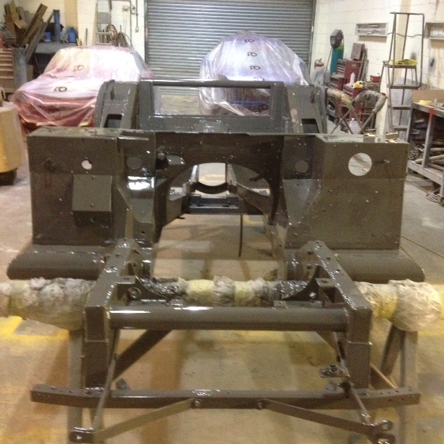 Jensen 541S Chassis in Primer Bridge Classic Cars Bridge Classic Cars