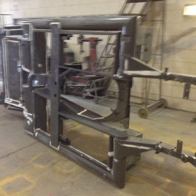 Seam Sealing our Jensen 541S Chassis Bridge Classic Cars