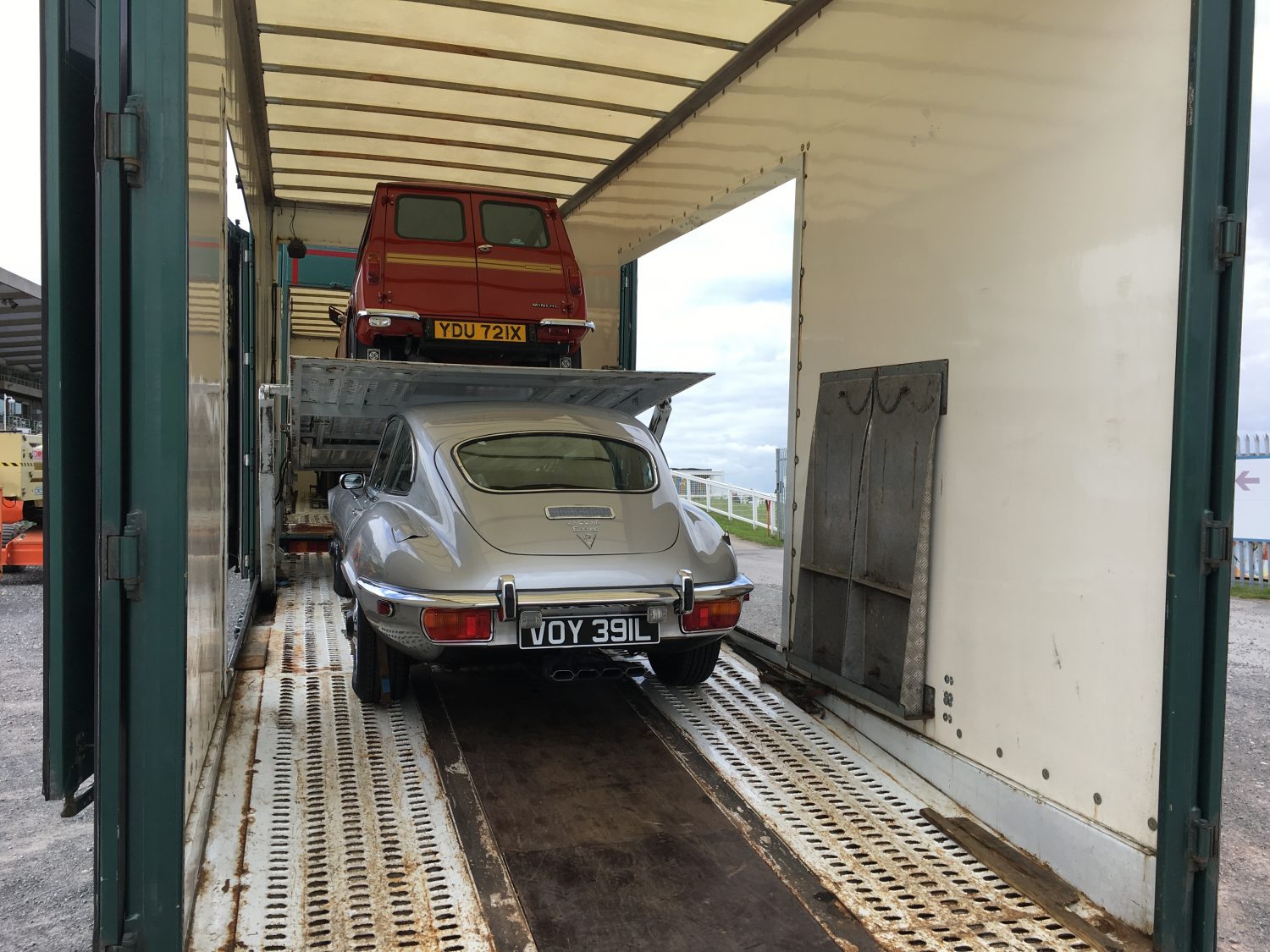 Preparing for auction Bridge Classic Cars