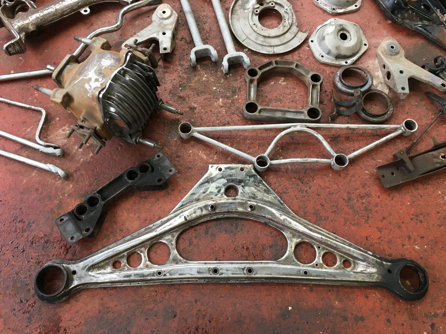 Painting the suspension components Bridge Classic Cars