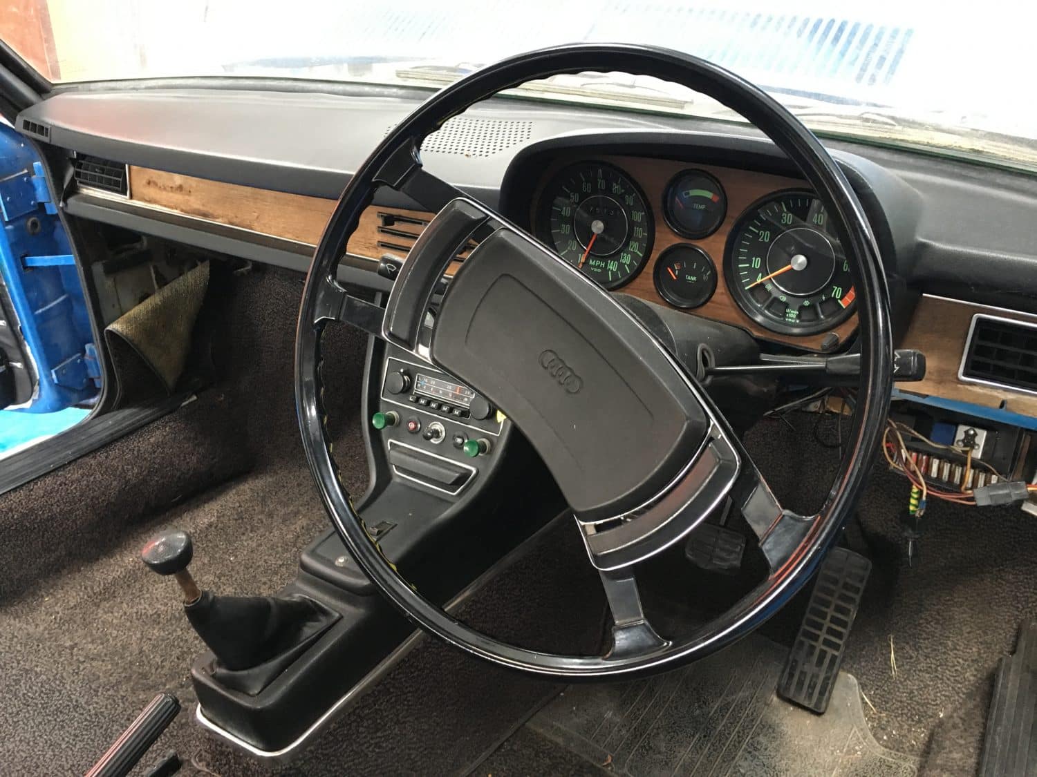 Removing our Audi interior