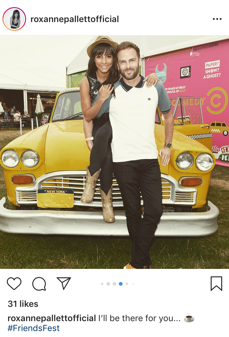 Roxanne Pallett at FriendsFest - Bridge Classic Cars