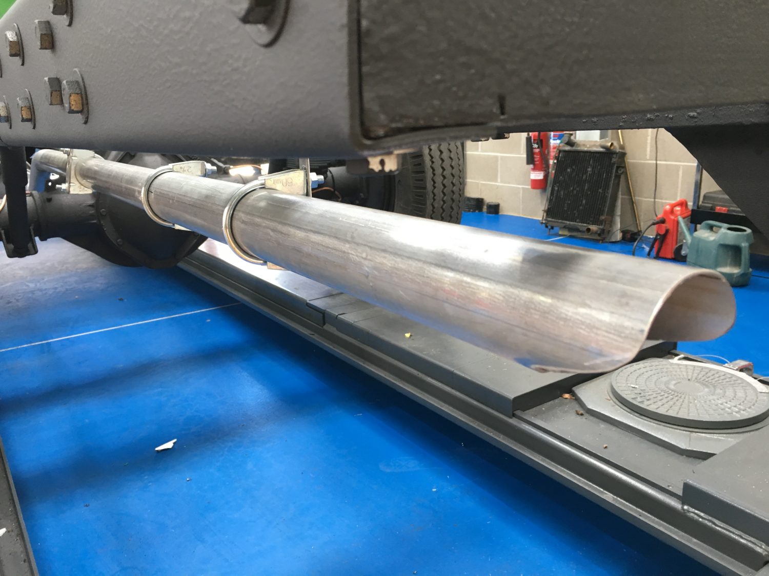 Our Bedford Chassis Extension is now complete Bridge Classic Cars