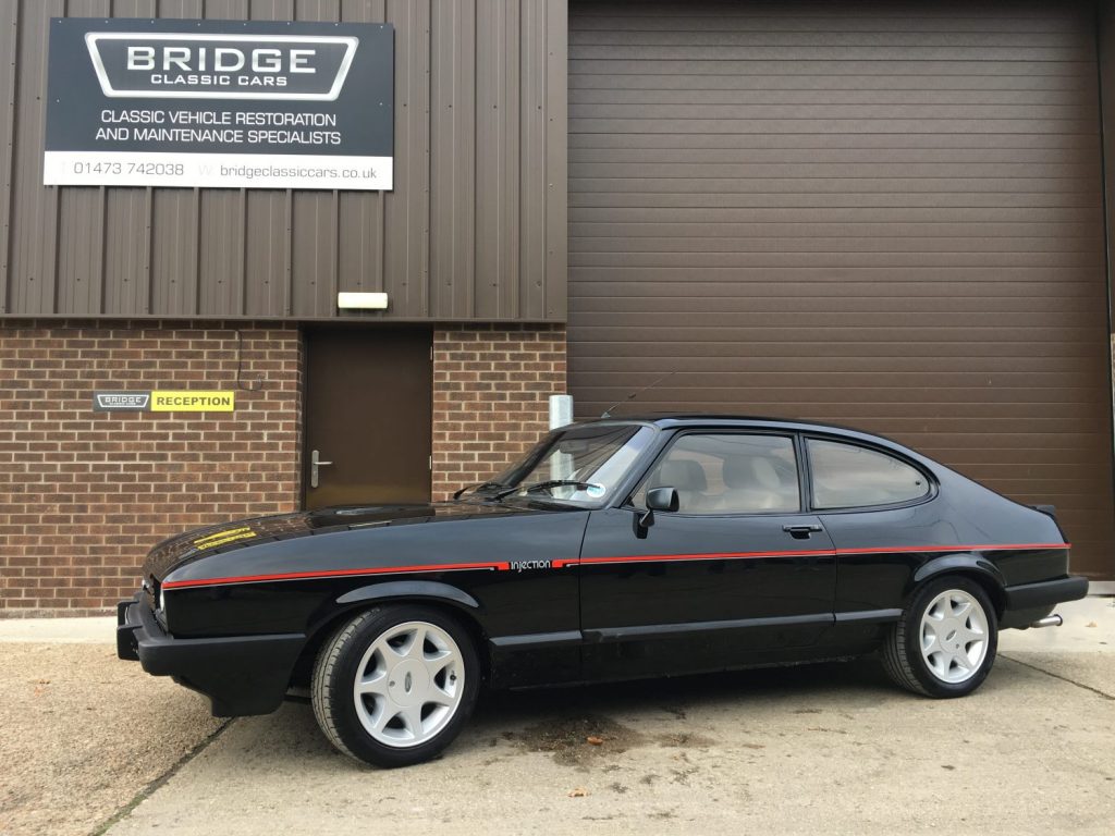 1983 Ford Capri 2.8 Injection – Restoration Complete