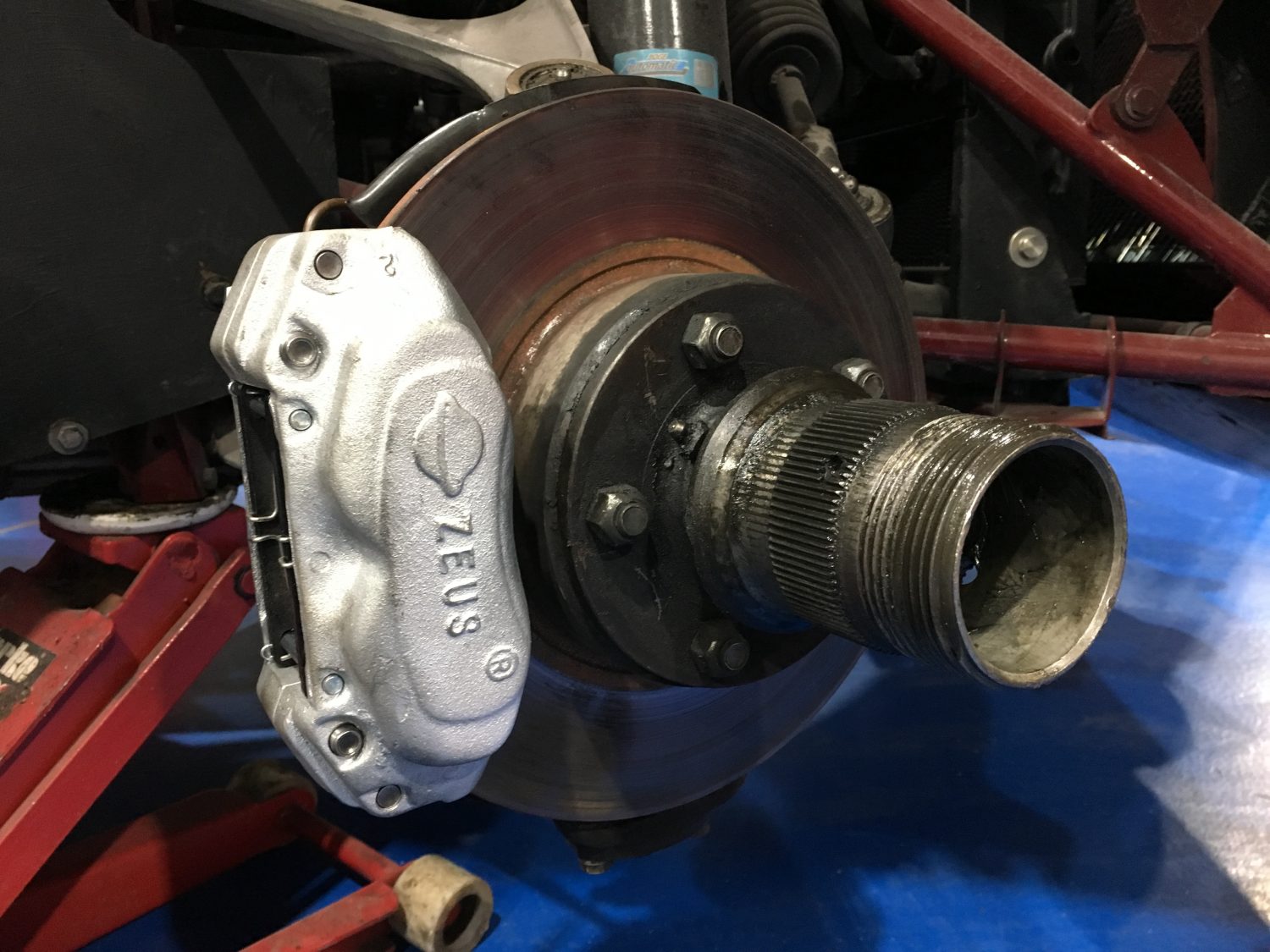 Jaguar EType Roadster Brakes Bridge Classic Cars