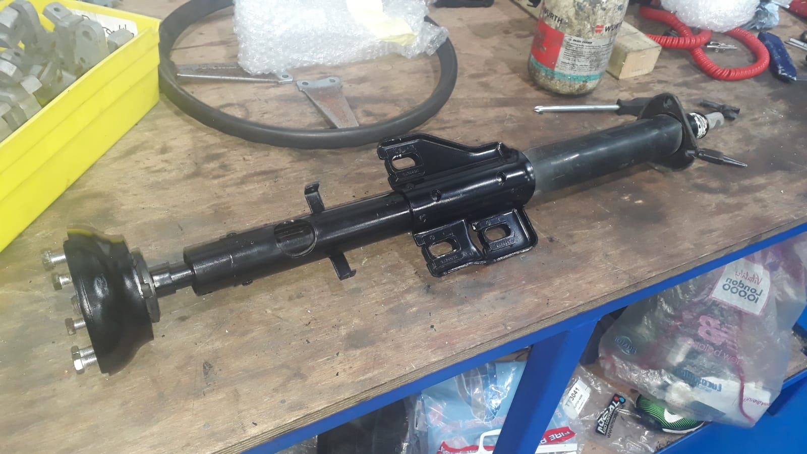 Refurbishing our MGB steering column Bridge Classic Cars Bridge