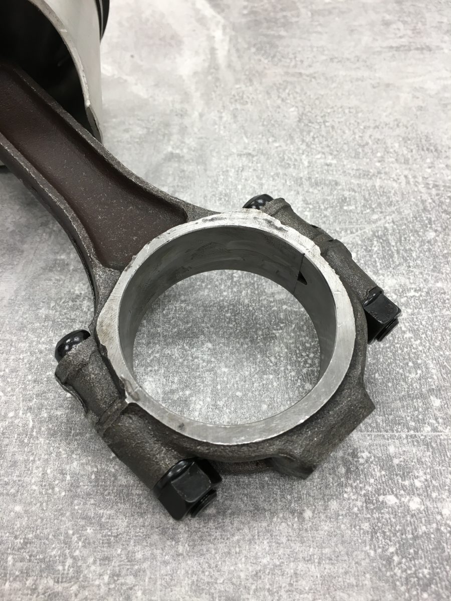 Jensen 541R Resizing the big ends on con rod Bridge Classic Cars