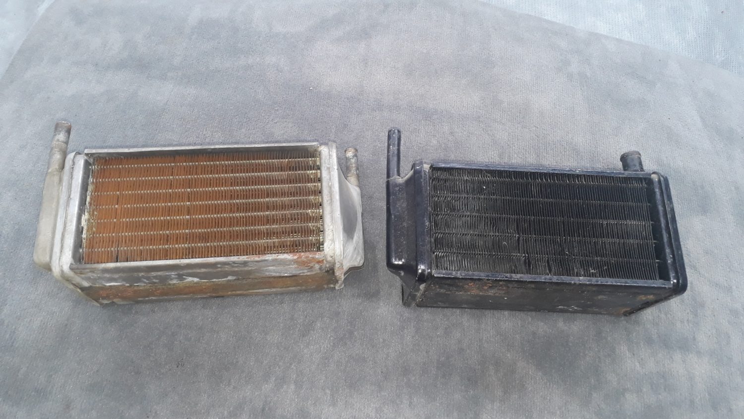 Overhauling the heater matrix' Bridge Classic Cars Bridge Classic Cars