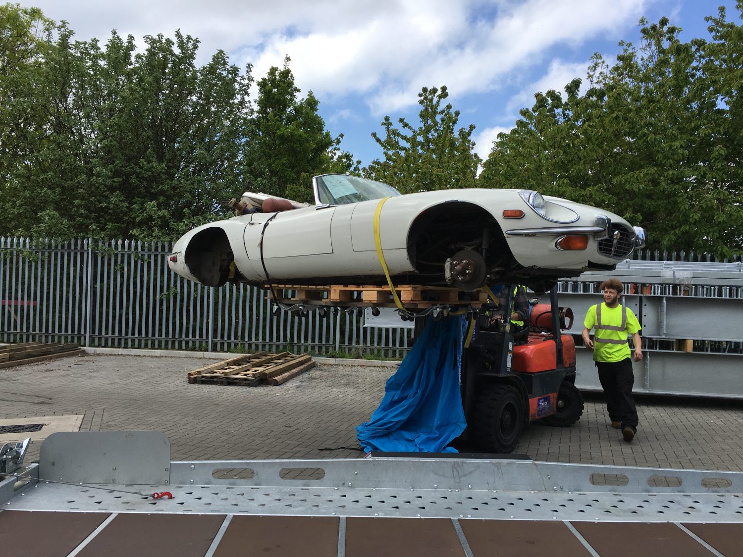 Collecting from Felixstowe Docks Bridge Classic Cars Bridge Classic