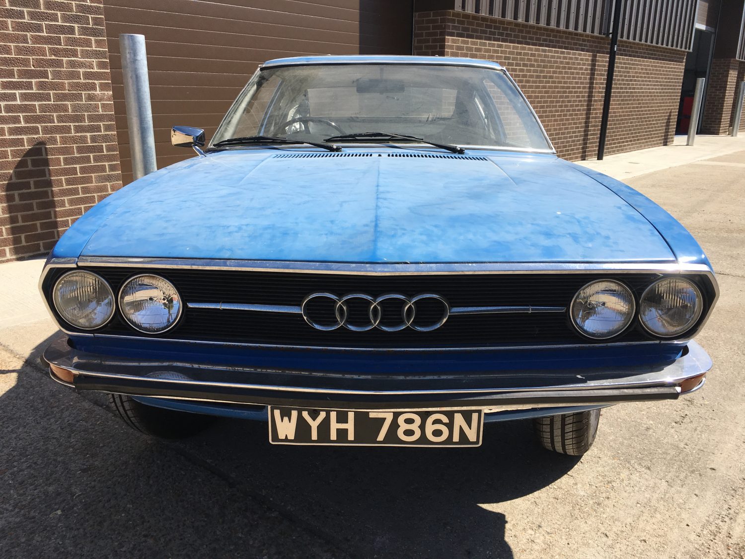 1974 Audi 100 Coupe S in our workshops - Bridge Classic ...