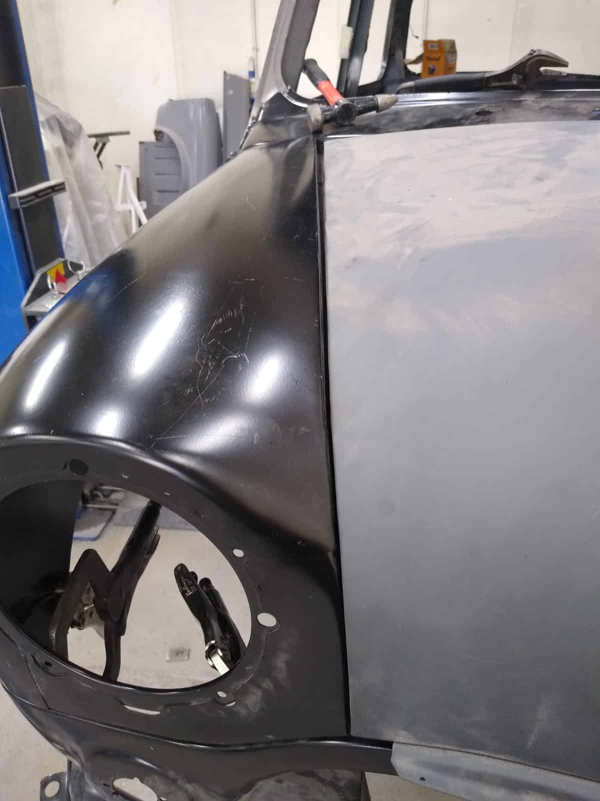 Progress is being made on our 1996 Mini body shell - Bridge Classic Cars