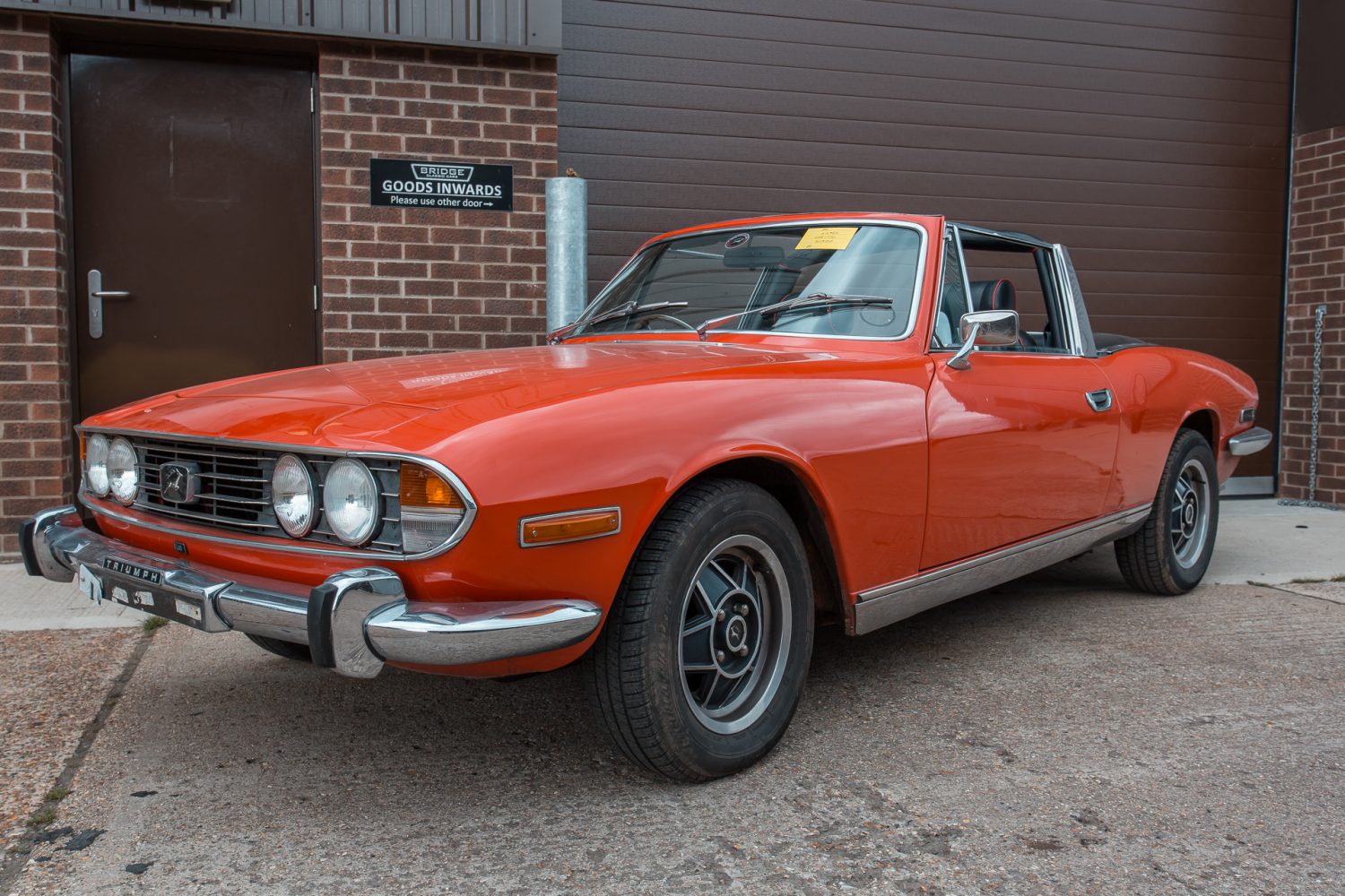 1973 Triumph Stag in the Classic Car Bridge