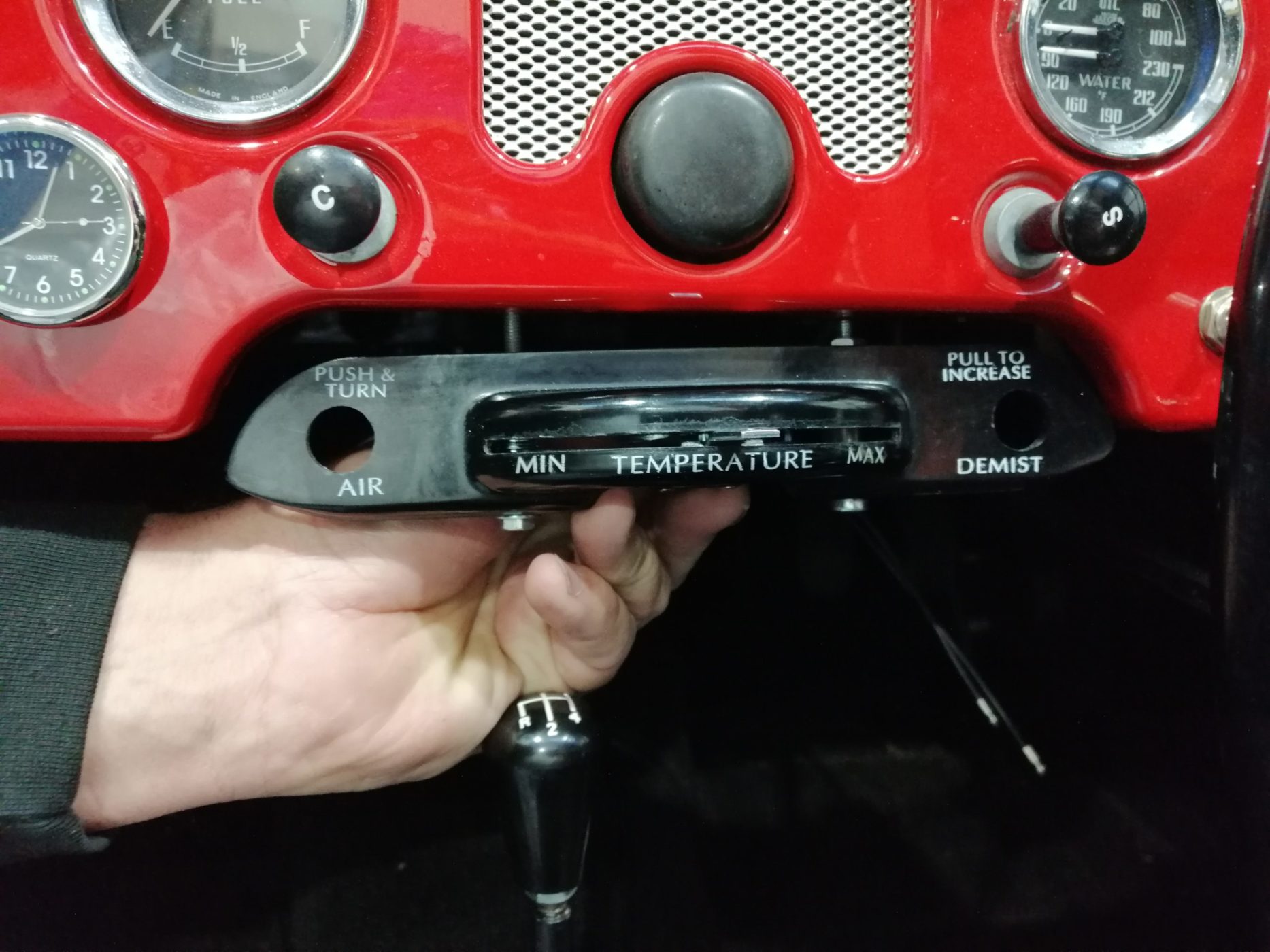 1960MGAHeaterboxandengineinstall22 Bridge Classic Cars