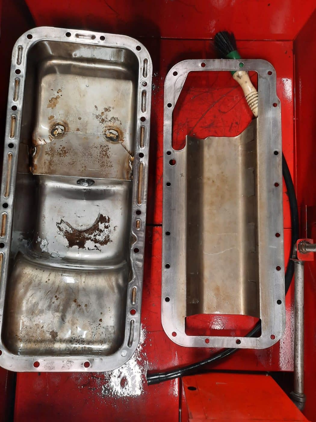 Bristol411replacingsumpgasket8 Bridge Classic Cars Bridge