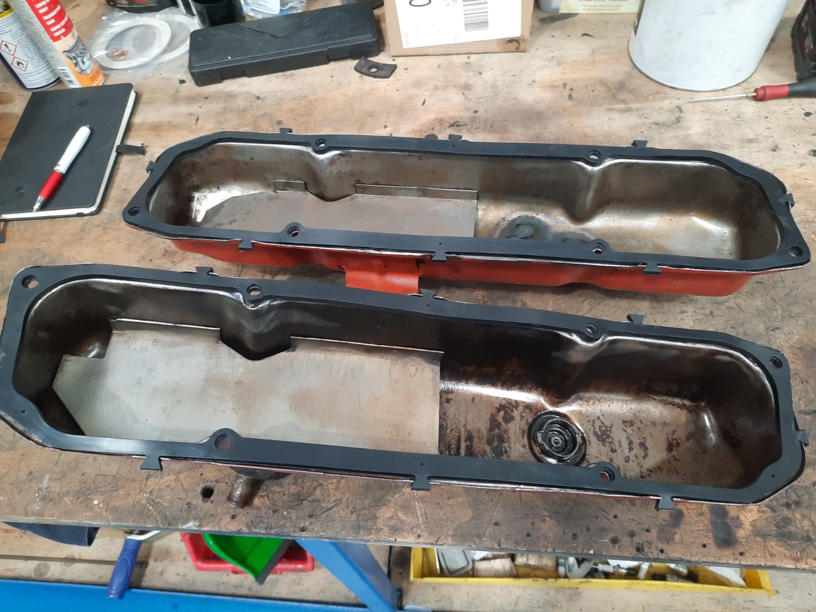 Bristolrockercovergasketsreplacedduetooilleak.20 Bridge