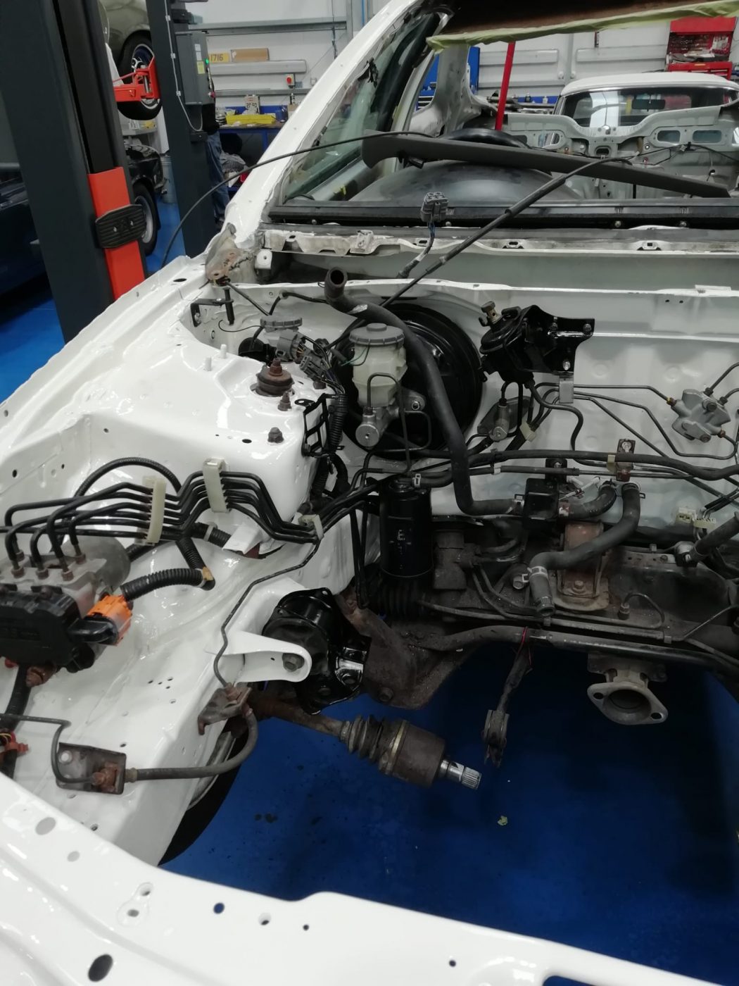 Coming Back Together Refitting The Engine Bay Of The 1998 Honda Integra Type R Bridge Classic Cars Bridge Classic Cars